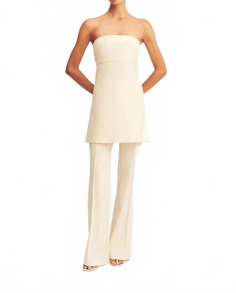 NEW SHONA JOY lani boot cut flared pant in rice